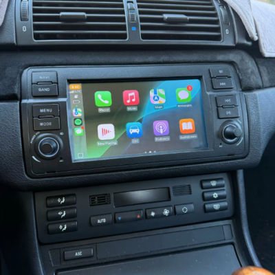 Bmw serie 3 bmw e46 m3 autoradio carplay android auto gps 2