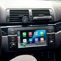 Bmw serie 3 bmw e46 m3 autoradio carplay android auto gps 7