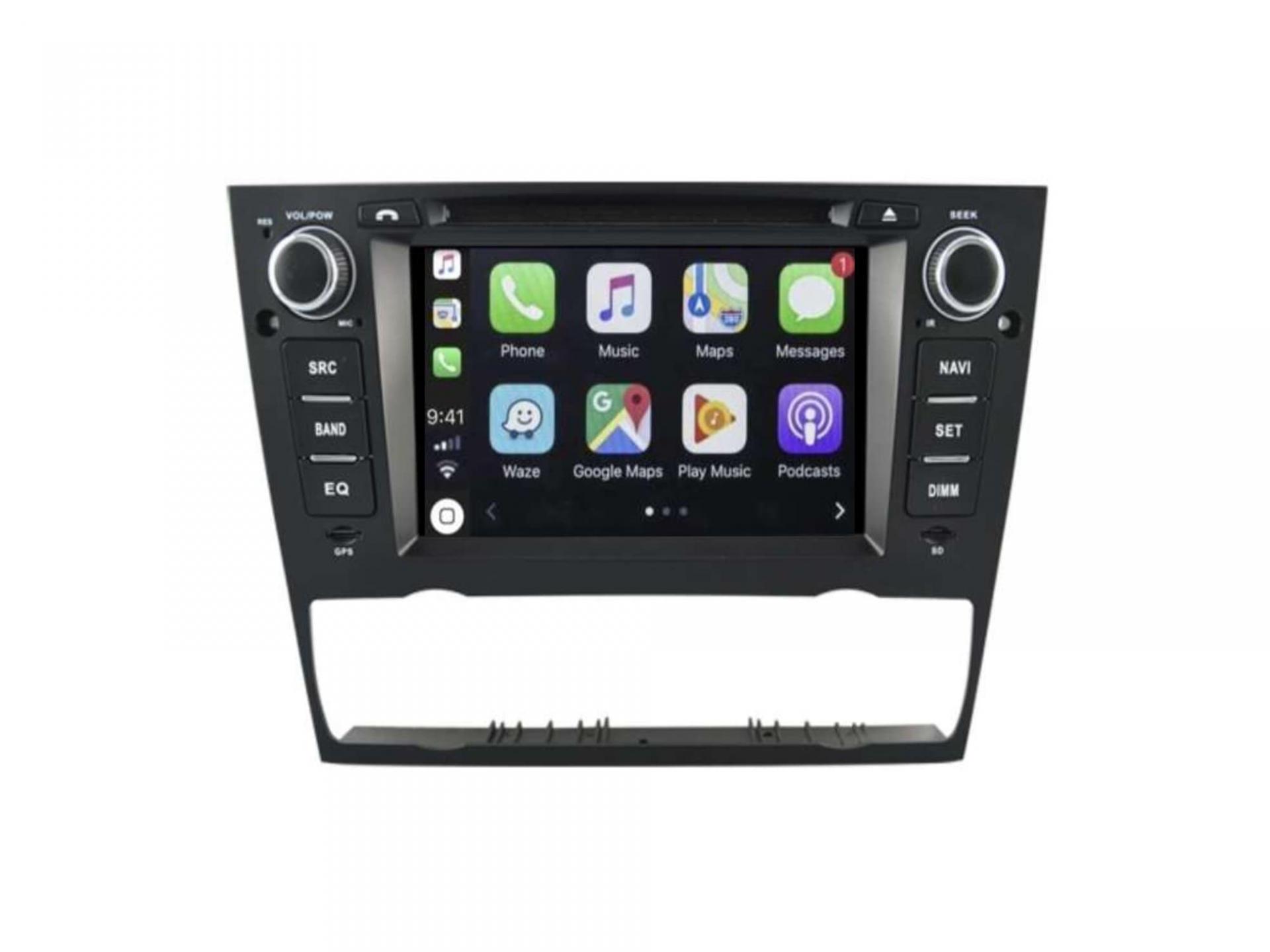 Autoradio tactile GPS Bluetooth Android & Apple Carplay BMW Série