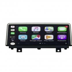 Autoradio GPS écran entièrement tactile Bluetooth Android & Apple Carplay BMW Série 3 F30, F34 et BMW Série 4 de 2012 à 2020 + caméra de recul