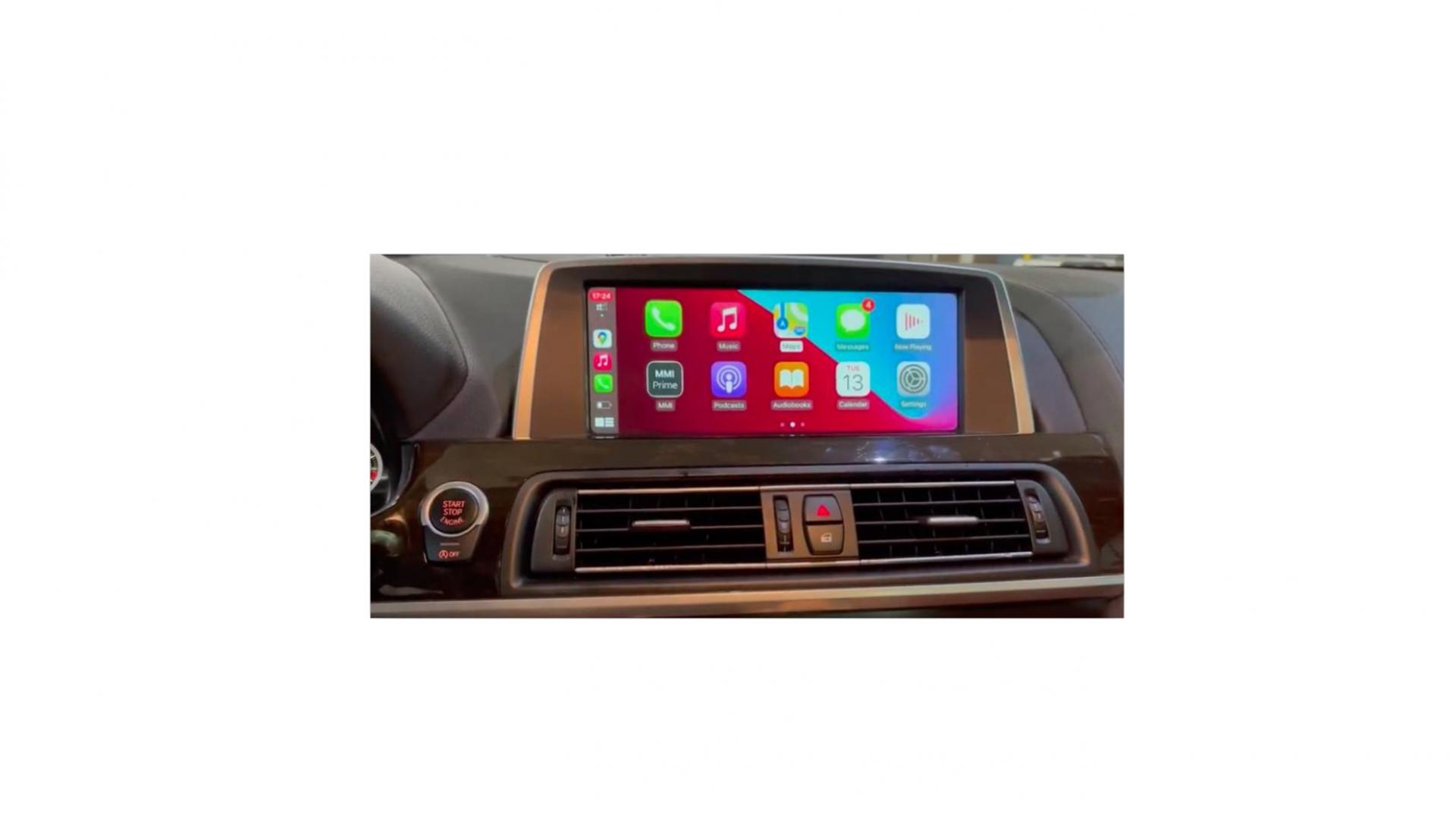 Bmw serie 6 f06 f12 boitier android apple carplay 