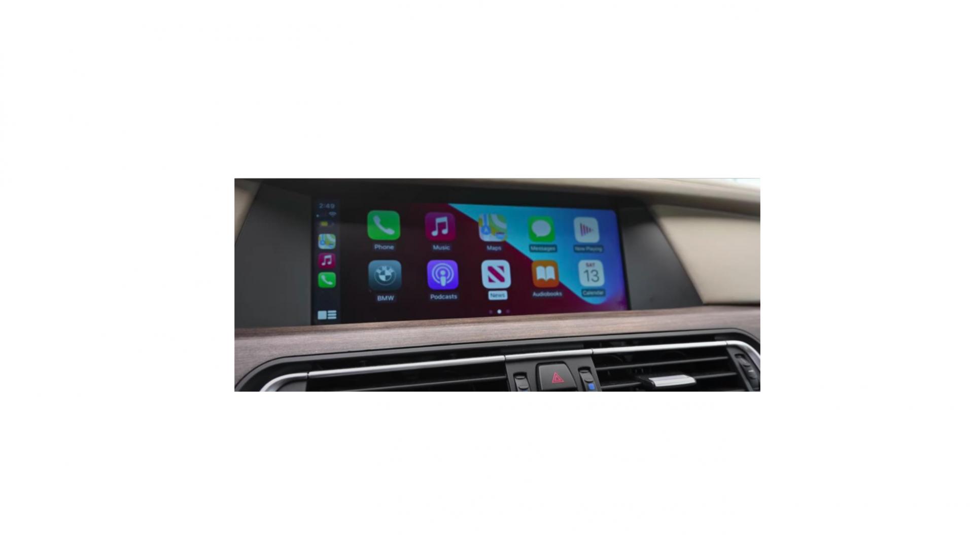 Bmw serie 7 f01 boitier android apple carplay 1