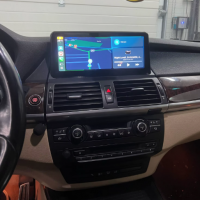 Bmw x5 e70 bmw x6 e71 autoradio carplay android auto gps 4