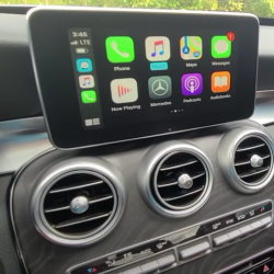 Boîtier Apple Carplay & Android Auto sans fil pour Mercedes C et GLC de 2015 à 2019
