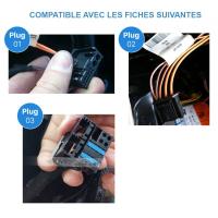 Boitier fibre optique mercedes classe a b c e porsche cayenne 2 