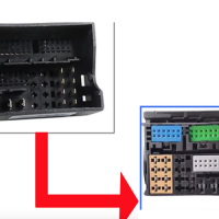 Cable commande au volant volkswagen golf7 transporter t6 3