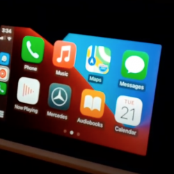 Boîtier Apple Carplay & Android Auto sans fil pour Mercedes SLS de 2010 à 2014