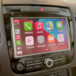 Boîtier Apple Carplay & Android Auto sans fil pour Volkswagen Touareg de 2010 à 2017