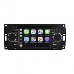 Autoradio tactile GPS Bluetooth Android & Apple Carplay Chrysler 300C, PT cruiser,Sebring,Town,Country et aspen + caméra