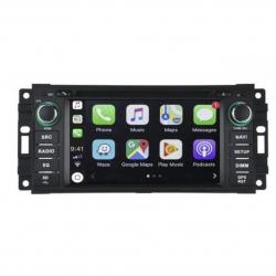 Autoradio tactile GPS Bluetooth Android & Apple Carplay Chrysler 300C, Sebring, PT Cruiser, Grand Voyager, Town & Country + CAM