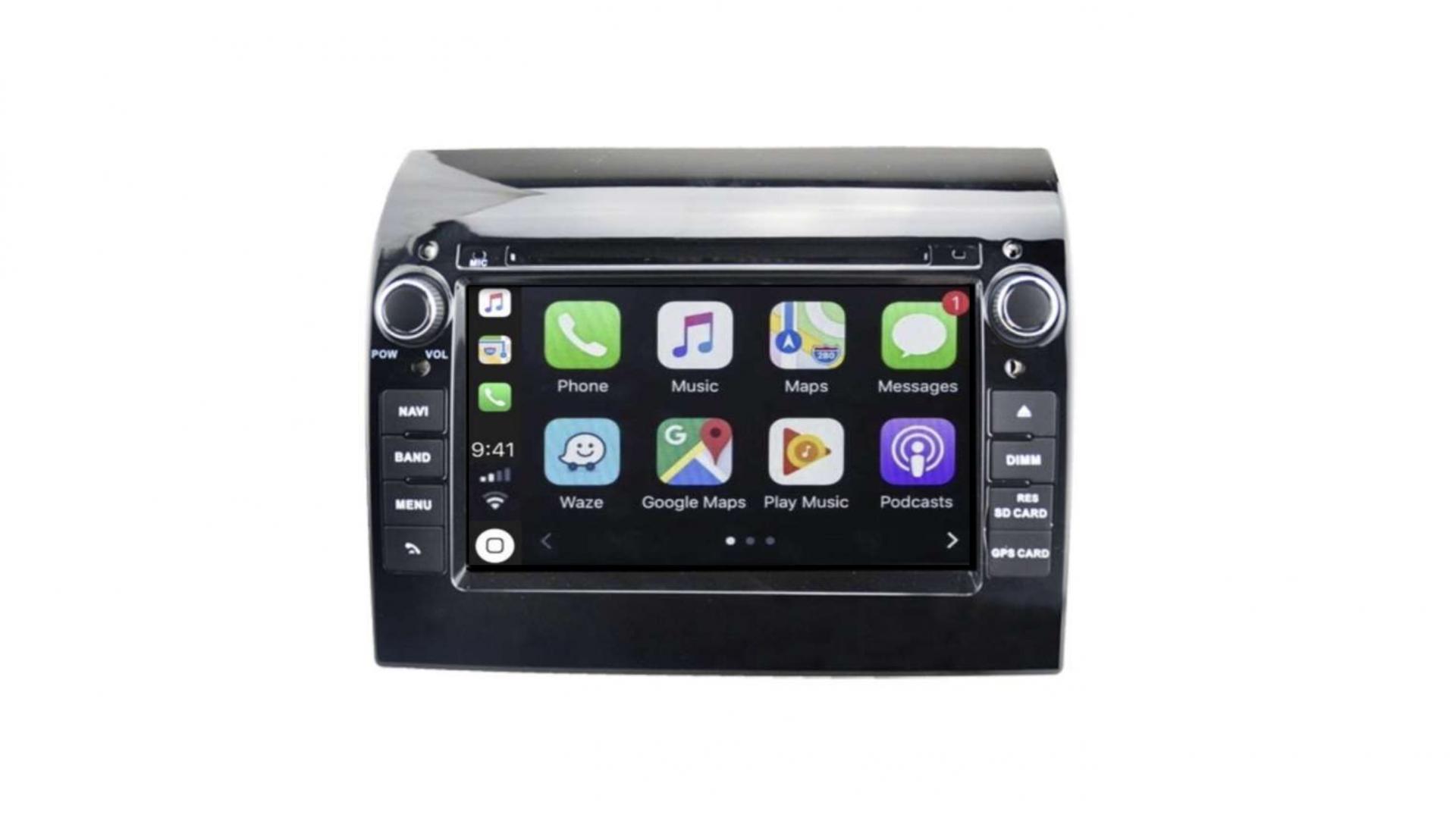 Autoradio tactile GPS Bluetooth Android & Apple Carplay Citroën Jumper