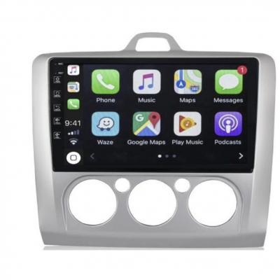 Autoradio GPS écran entièrement tactile Bluetooth Android & Apple Carplay Clim manuelle Ford Focus de 2004 à 2010 + caméra de recul