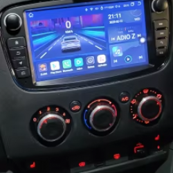 Autoradio noir GPS Ford Focus, Transit, C-Max, S-Max Galaxy et Mondeo Bluetooth Android & Apple Carplay + caméra de recul