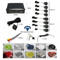 Gps navigation fr affichage video camera avant arriere radars avant arriere plusieurs couleurs trepan 3 