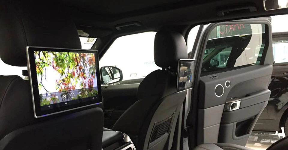 Headrest monitor for audi appui tete android car tv 6 7