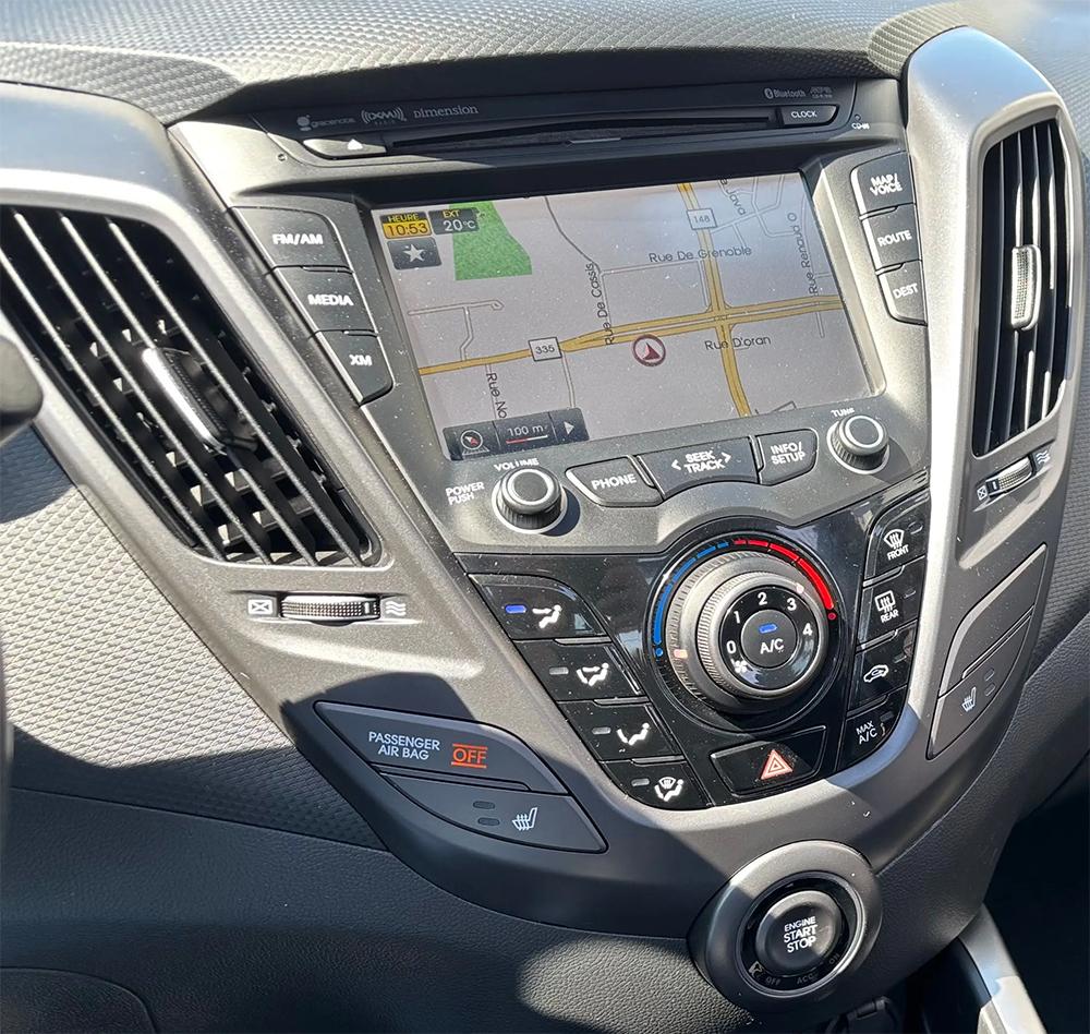Hyundai veloster autoradio carplay android gps 10