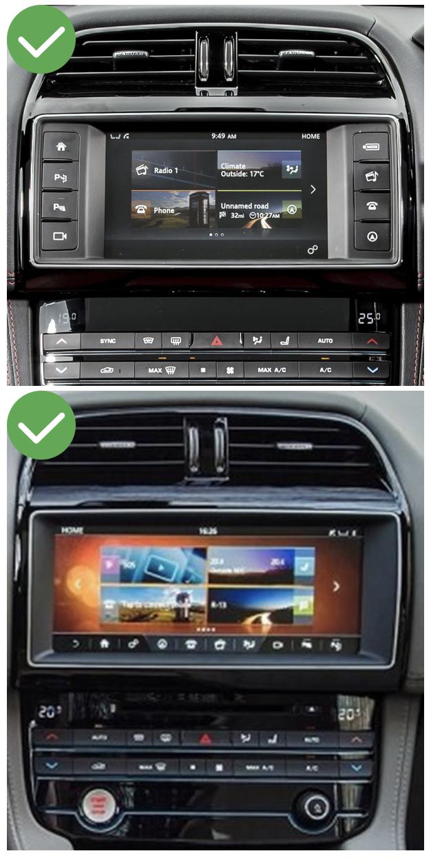 Carplay jaguar xe