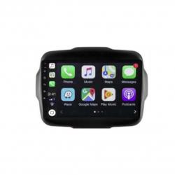 Autoradio full tactile GPS Bluetooth Android & Apple Carplay Jeep Renegade à partir de 2014 à 2018 + caméra de recul