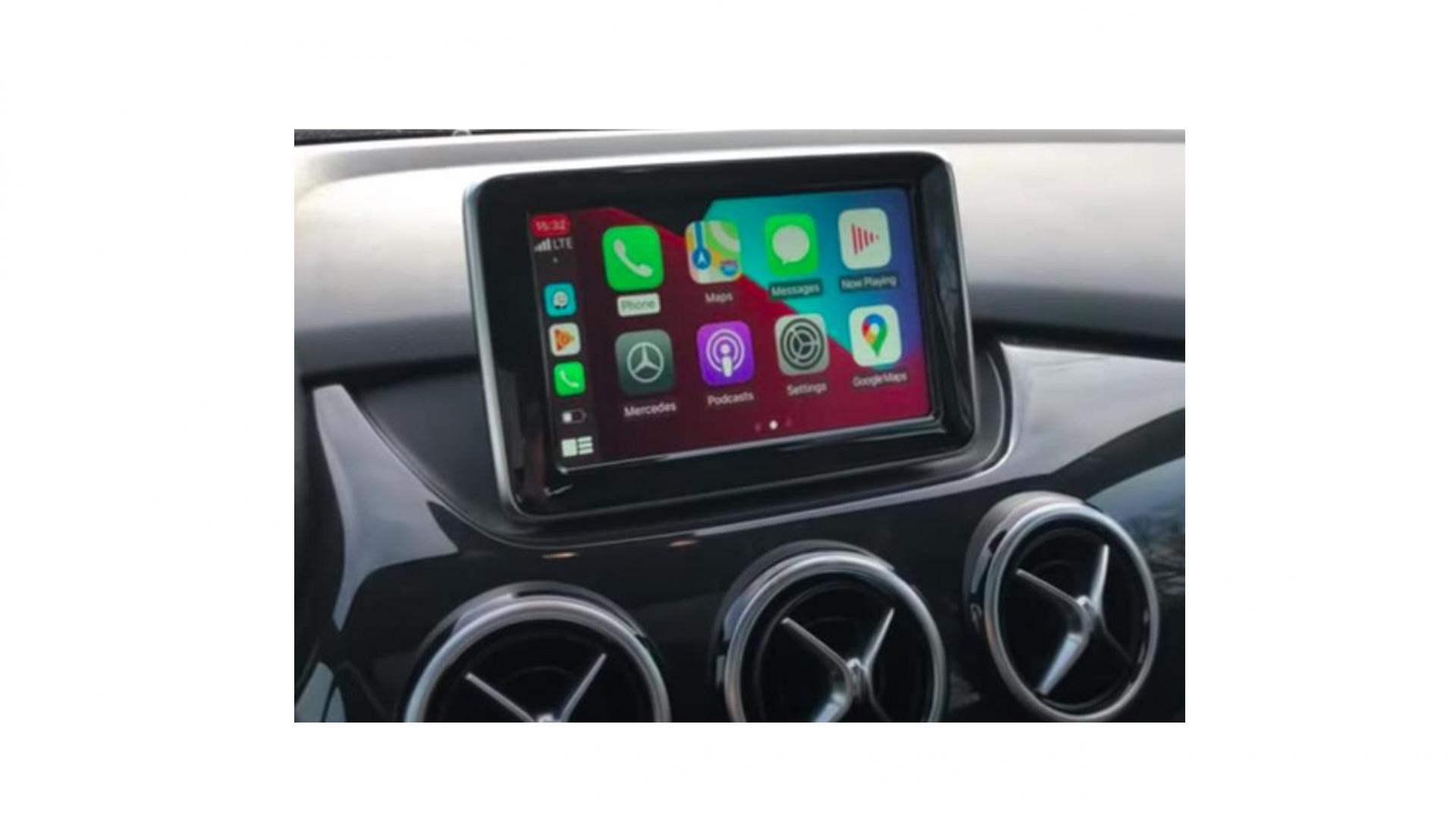 Mercedes b de 2013 2019 boitier android apple carplay sans fil 