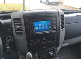 Autoradio GPS VW Crafter et LT3 de 2006 à 2018 écran tactile avec boutons classique Bluetooth Android & Apple Carplay + caméra de recul