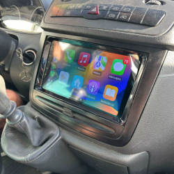 Autoradio GPS Mercedes Classe A, Classe B, Sprinter, Viano et Vito écran entièrement tactile Bluetooth Android & Apple Carplay + caméra de recul
