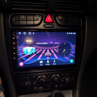 Mercedes classe c w203 phase 1 classe g clc autoradio carplay android auto gps0 1