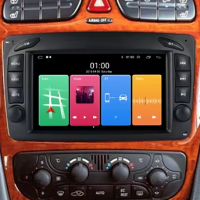 Mercedes classe c w203 phase 1 classe g clc autoradio carplay android auto gps1