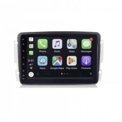 Autoradio full tactile GPS Bluetooth Android & Apple Carplay Mercedes Classe C W203 Phase 1,Classe G,CLK,Vito et Viano + caméra