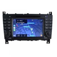 Mercedes classe c w203 phase 1 classe g clk vito viano autoradio gps carplay android auto gps bluetooth 6 