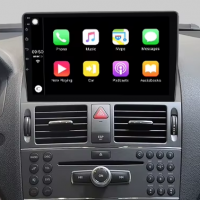 Mercedes classe c w204 autoradio carplay android auto gps10 1