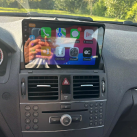 Mercedes classe c w204 autoradio carplay android auto gps3 1