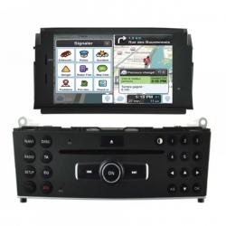 Autoradio tactile GPS Bluetooth Android & Apple Carplay Mercedes Classe C W204 de 2007 à 2011 + caméra de recul