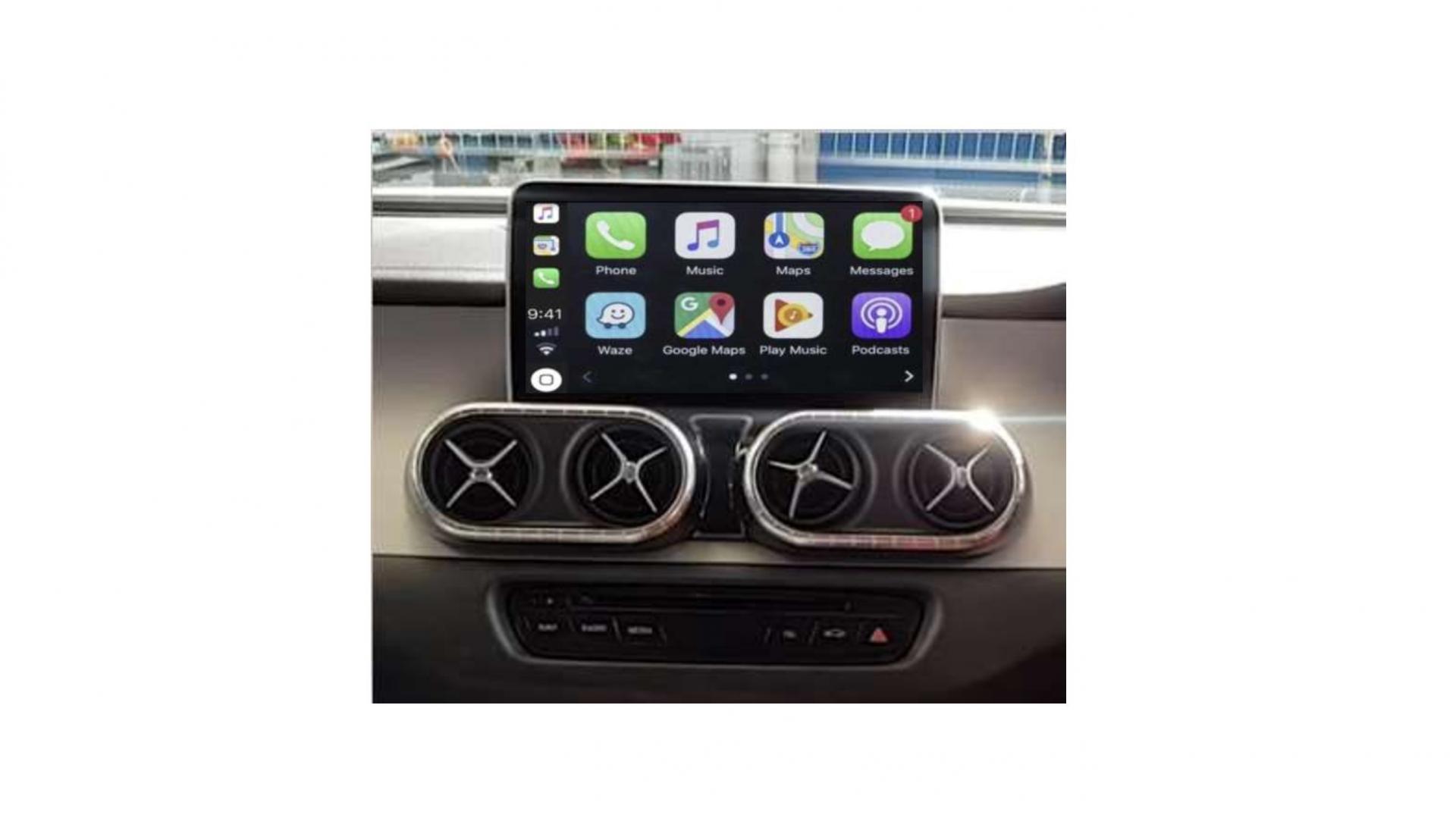 Mercedes classe x boitier android apple carplay sans fil 01 