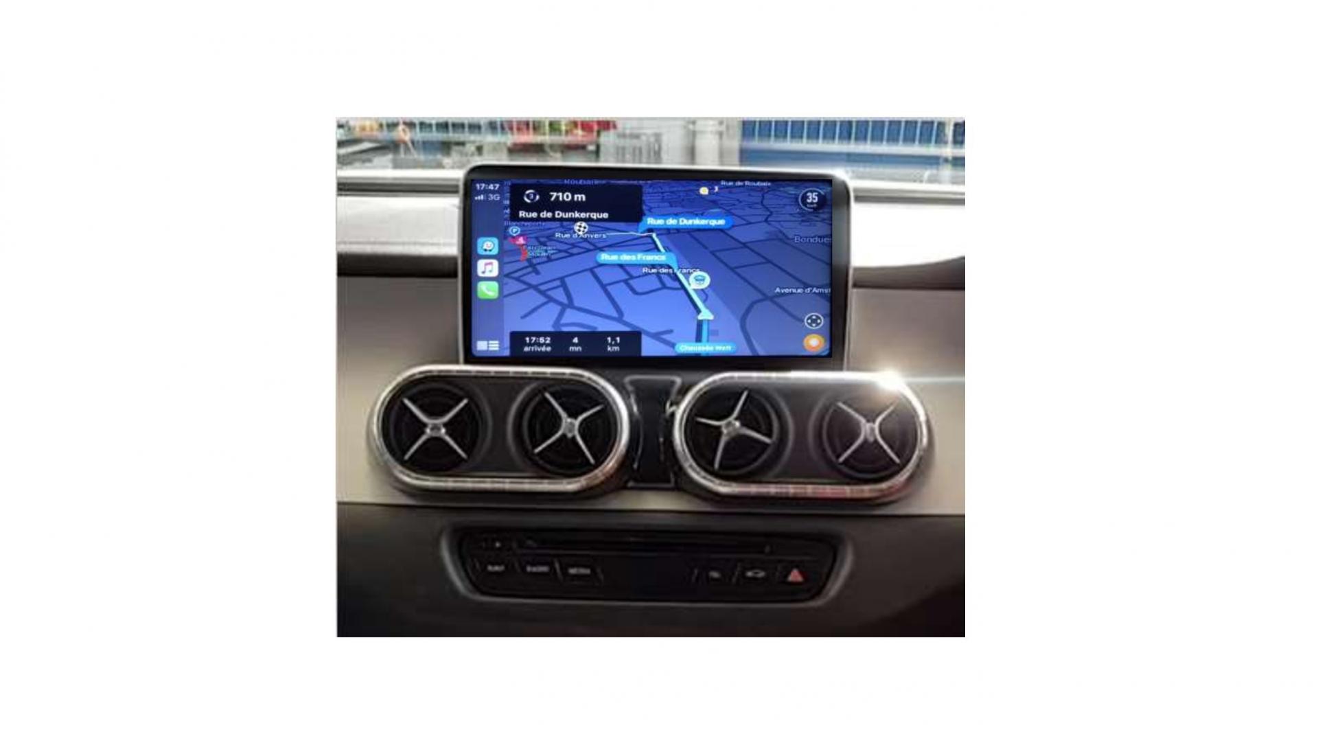 Mercedes classe x boitier android apple carplay sans fil 03 