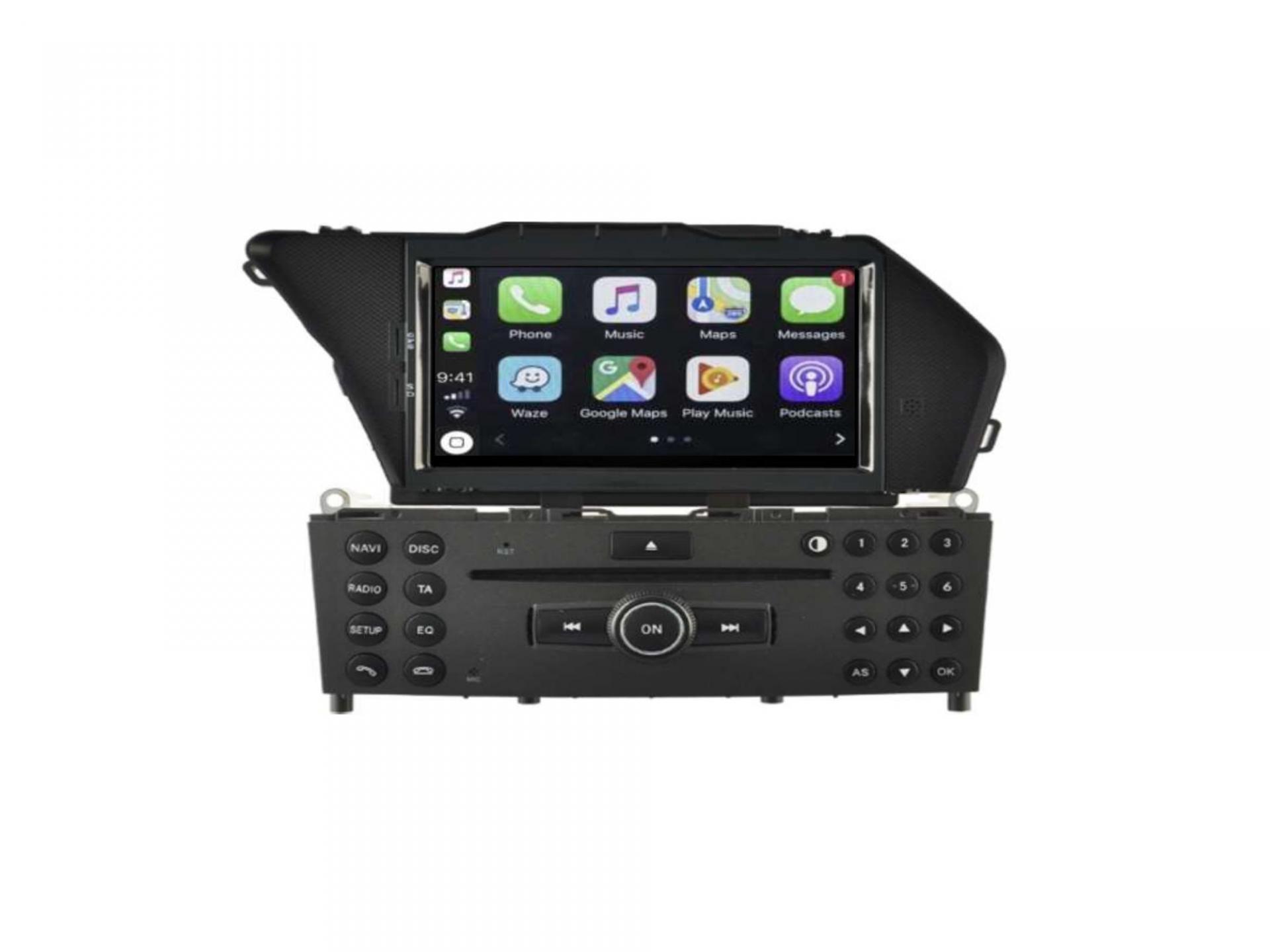 Autoradio tactile GPS Bluetooth Android & Apple Carplay Mercedes GLK