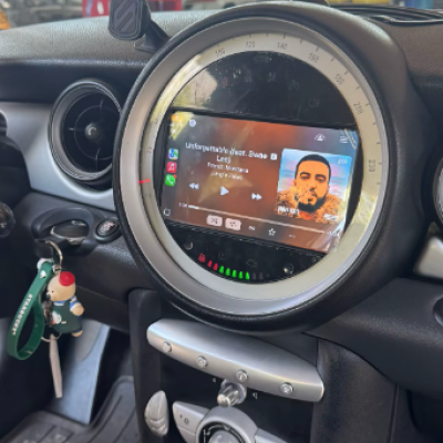 Autoradio GPS Mini Cooper R55 et R56 de 2006 à 2013 écran entièrement tactile Bluetooth Android & Apple Carplay + caméra de recul