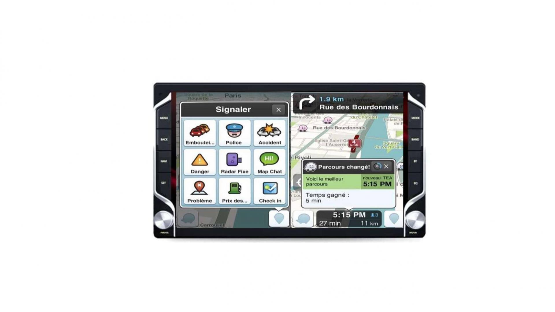 Autoradio tactile GPS Bluetooth Android & Apple Carplay Nissan Cube