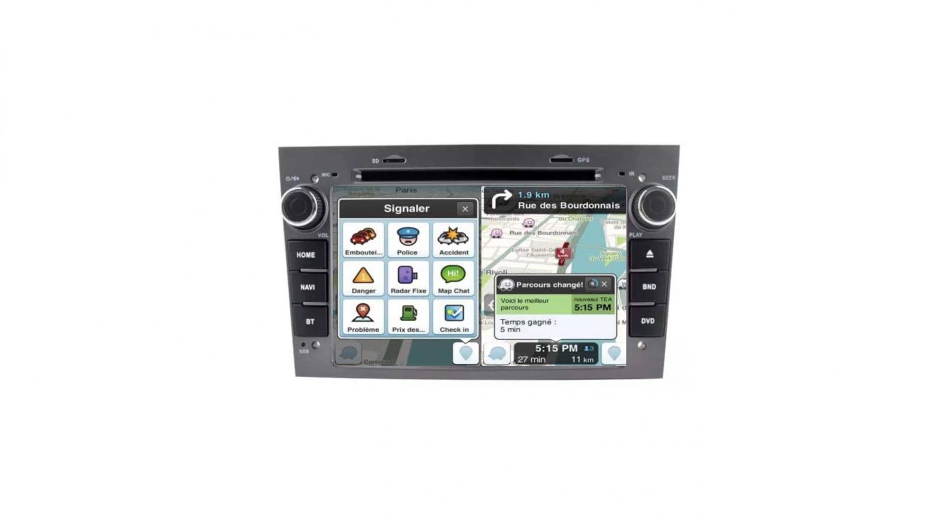 Acheter Lecteur vidéo multimédia autoradio Android 2Din pour Opel Astra HJ,  Vectra, Vauxhall, Antara, Zafira, Corsa CD, Vivaro, Meriva, Veda GPS  AutoRadio Carplay RDS