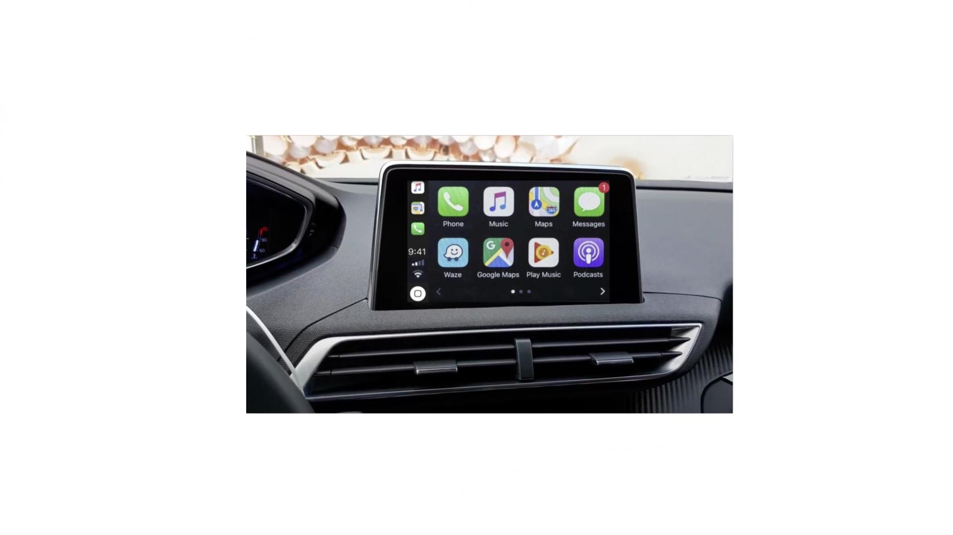 Peugeot 3008 boitier android apple carplay sans fil 1 