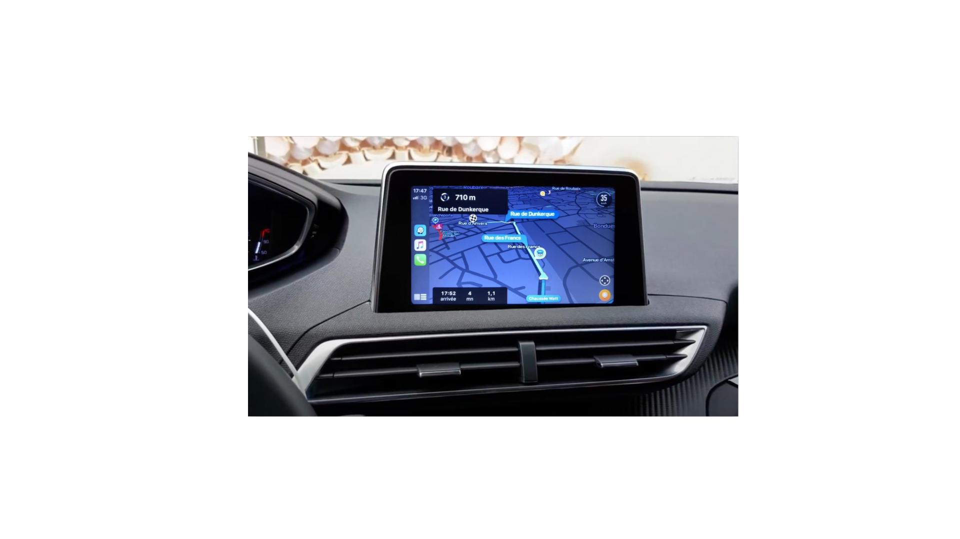 Peugeot 3008 boitier android apple carplay sans fil 3 