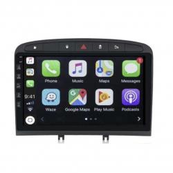 Autoradio Android full tactile GPS Bluetooth Peugeot 308, 408 et RCZ de 2007 à 2013 + caméra de recul