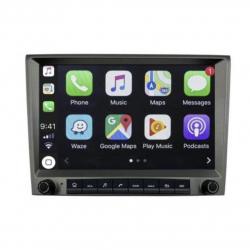 Autoradio gris avec boutons tactile GPS Bluetooth Android & Apple Carplay Porsche Boxster, Cayman, 911,997 et 987 de 2005 à 2013 + caméra de recul
