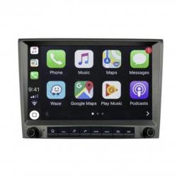 Autoradio GPS gris écran tactile avec boutons classique avec boutons Bluetooth Android & Apple Carplay Porsche Boxster, Cayman, 911,997 et 987 de 2005 à 2013 + caméra de recul