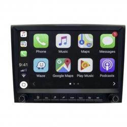 Autoradio GPS noir écran tactile avec boutons classique avec boutons Bluetooth Android & Apple Carplay Porsche Boxster, Cayman, 911,997 et 987 de 2005 à 2013 + caméra de recul