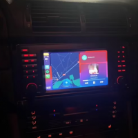 Range rover bmw e39 x5 e53 serie 7 e38 serie 5 autoradio carplay android auto gps 9