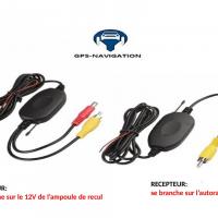 Sans fil wifi cadre de plaque d immatriculation camera de recul de recul radar de recul vision nocture 2