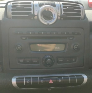 Smart fortwo autoradio