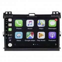 Autoradio GPS Toyota Land Cruiser de 2002 à 2009 tactile Bluetooth Android & Apple Carplay + caméra de recul