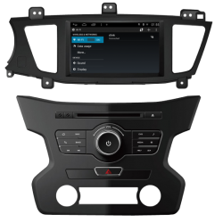 Autoradio tactile GPS Bluetooth Android & Apple Carplay Kia Cadenza à partir de 2013  + caméra de recul
