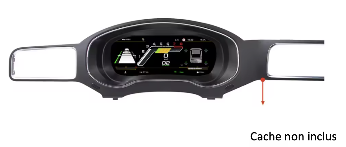Virtual cockpit volkswagen compteur digitale carplay android vw jetta 2